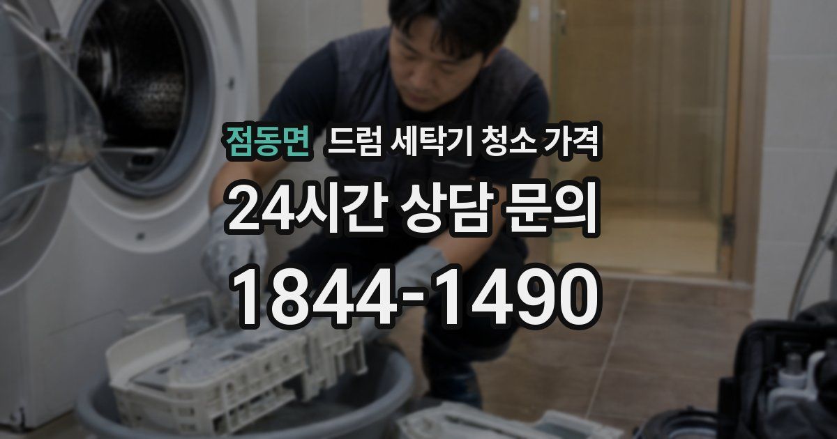 점동면 드럼 세탁기 청소 가격