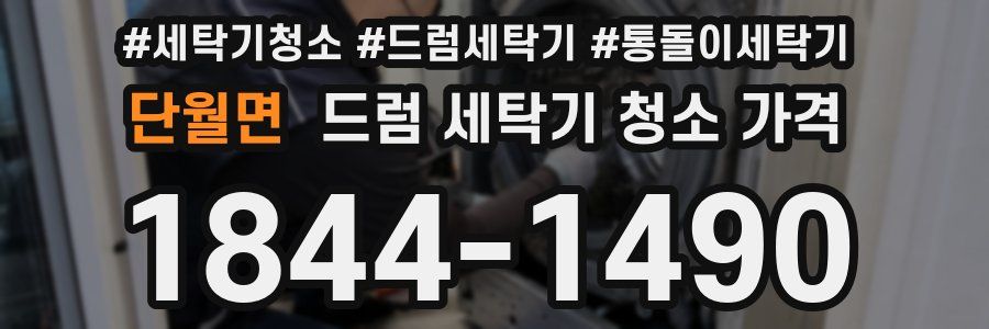단월면 드럼 세탁기 청소 가격