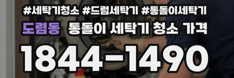 도렴동 통돌이 세탁기 청소 가격