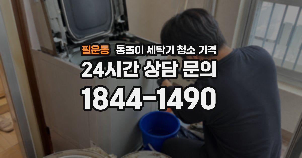 필운동 통돌이 세탁기 청소 가격