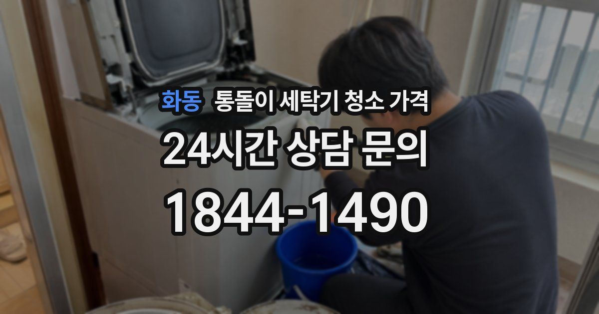 화동 통돌이 세탁기 청소 가격