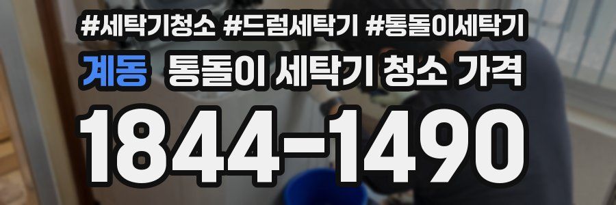 계동 통돌이 세탁기 청소 가격