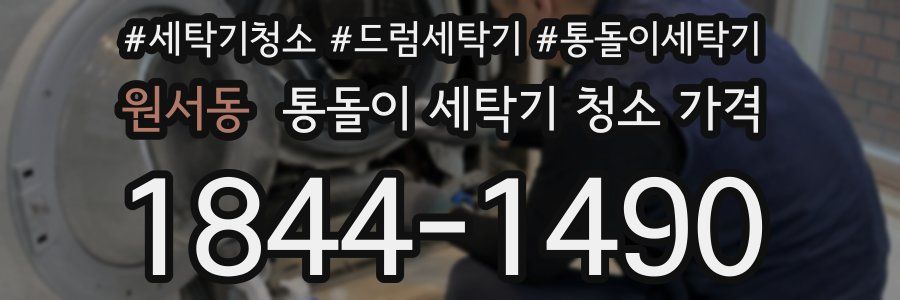 원서동 통돌이 세탁기 청소 가격