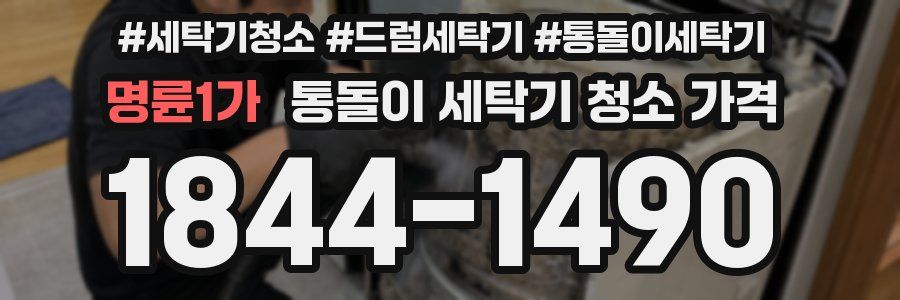 명륜1가 통돌이 세탁기 청소 가격