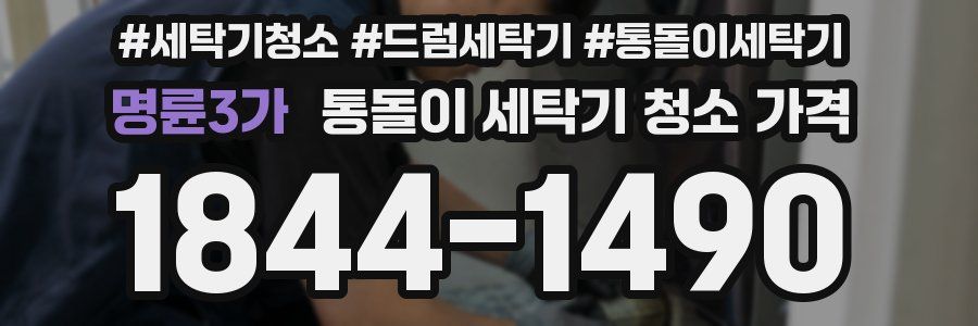 명륜3가 통돌이 세탁기 청소 가격
