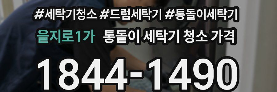 을지로1가 통돌이 세탁기 청소 가격