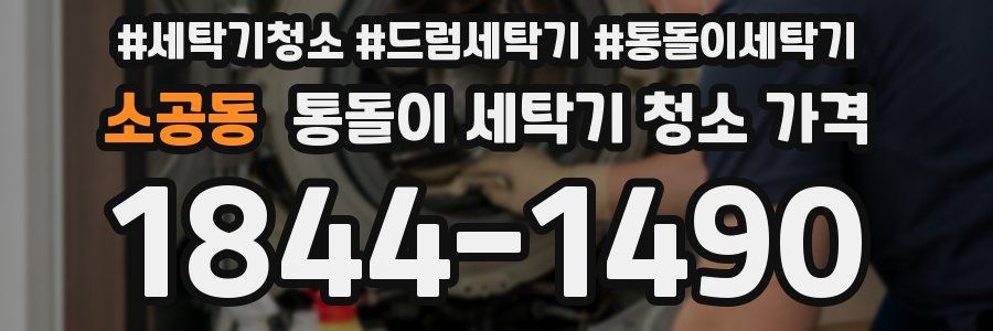소공동 통돌이 세탁기 청소 가격