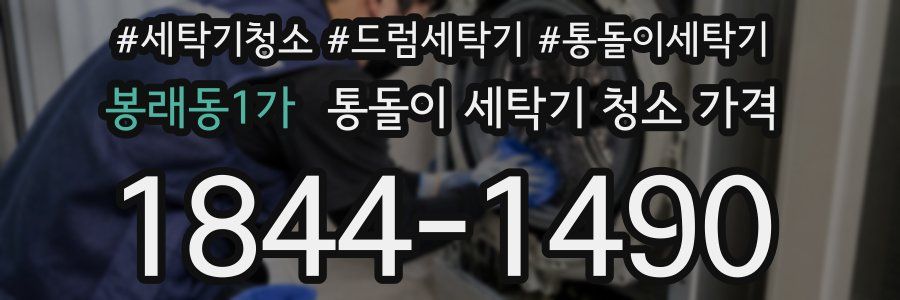 봉래동1가 통돌이 세탁기 청소 가격