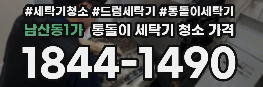 남산동1가 통돌이 세탁기 청소 가격
