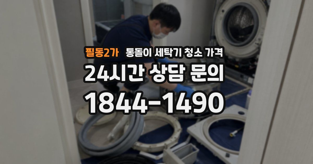 필동2가 통돌이 세탁기 청소 가격