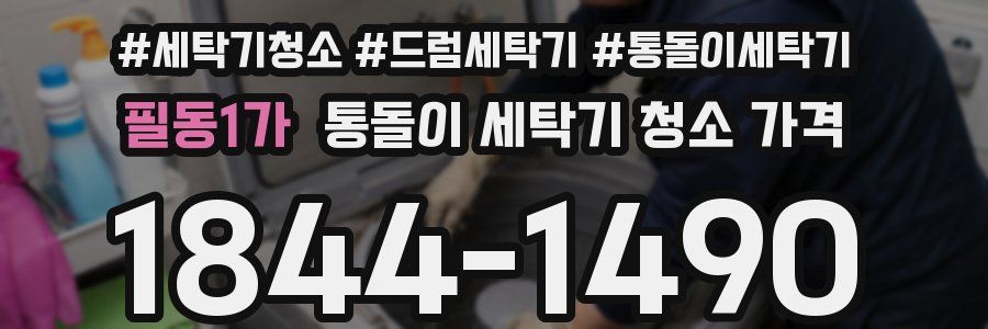 필동1가 통돌이 세탁기 청소 가격