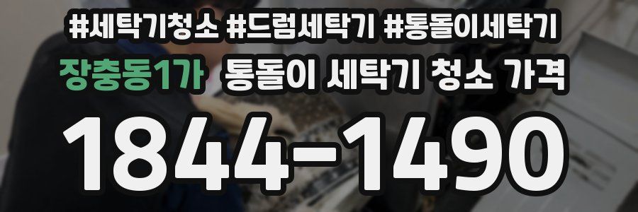 장충동1가 통돌이 세탁기 청소 가격