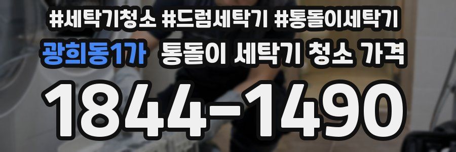 광희동1가 통돌이 세탁기 청소 가격