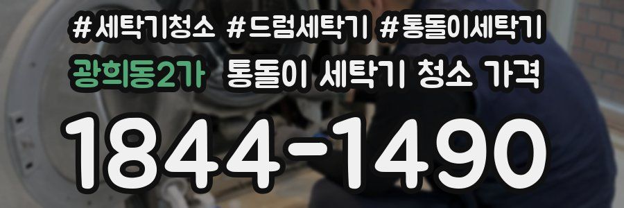 광희동2가 통돌이 세탁기 청소 가격