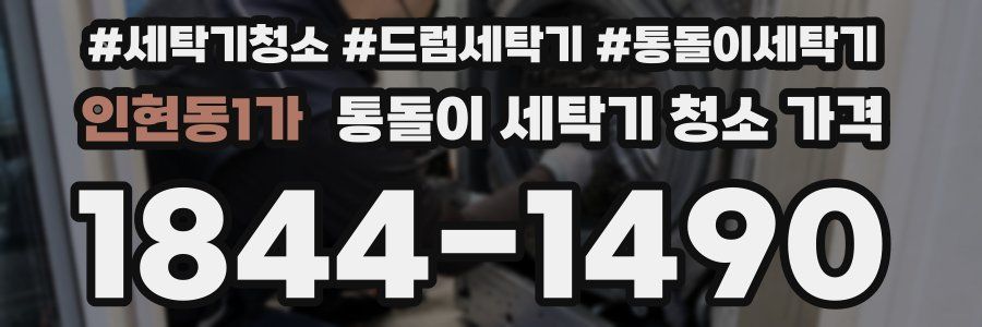인현동1가 통돌이 세탁기 청소 가격