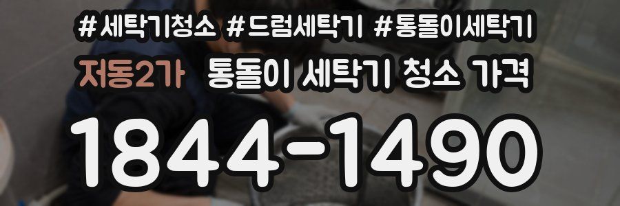 저동2가 통돌이 세탁기 청소 가격
