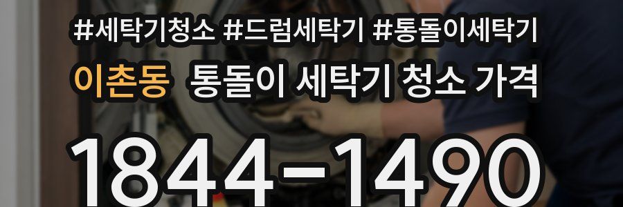이촌동 통돌이 세탁기 청소 가격