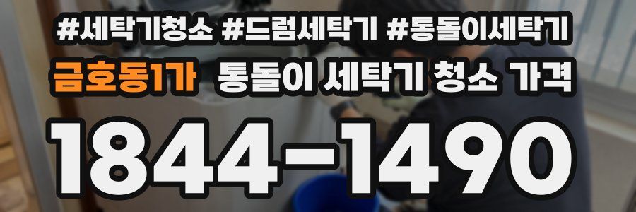 금호동1가 통돌이 세탁기 청소 가격