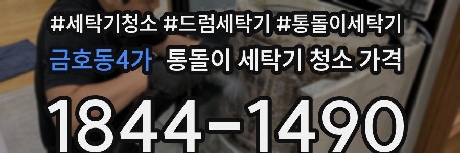 금호동4가 통돌이 세탁기 청소 가격