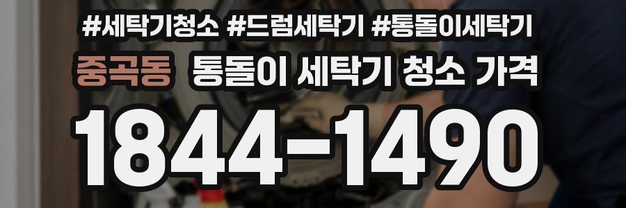 중곡동 통돌이 세탁기 청소 가격