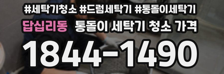 답십리동 통돌이 세탁기 청소 가격