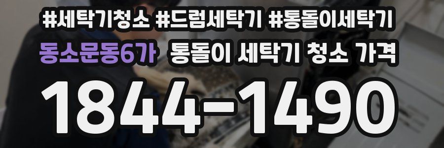 동소문동6가 통돌이 세탁기 청소 가격