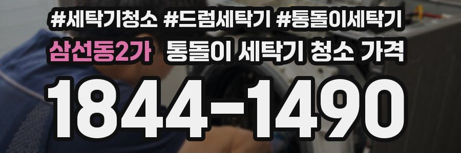 삼선동2가 통돌이 세탁기 청소 가격