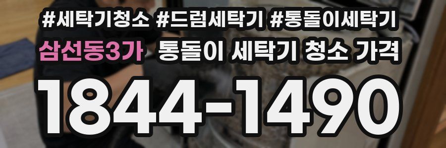 삼선동3가 통돌이 세탁기 청소 가격