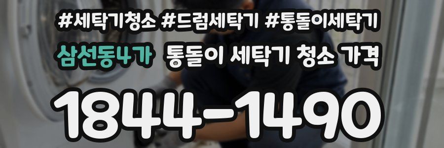 삼선동4가 통돌이 세탁기 청소 가격