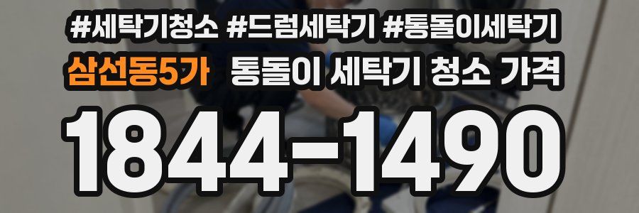 삼선동5가 통돌이 세탁기 청소 가격