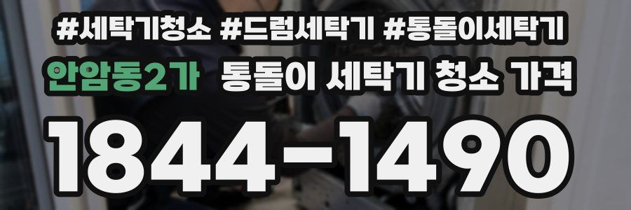 안암동2가 통돌이 세탁기 청소 가격