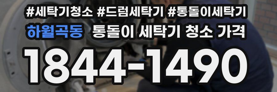 하월곡동 통돌이 세탁기 청소 가격