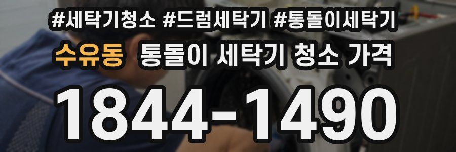 수유동 통돌이 세탁기 청소 가격