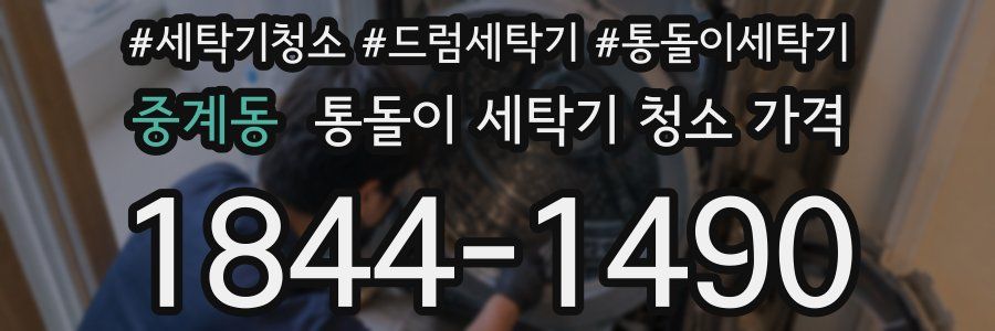 중계동 통돌이 세탁기 청소 가격
