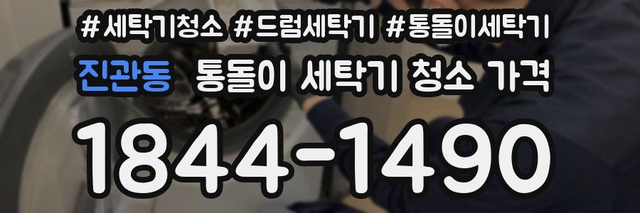 진관동 통돌이 세탁기 청소 가격
