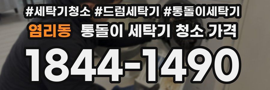 염리동 통돌이 세탁기 청소 가격