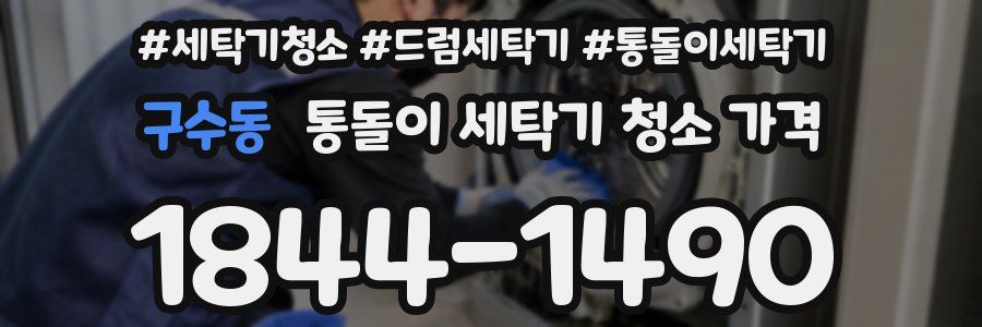 구수동 통돌이 세탁기 청소 가격