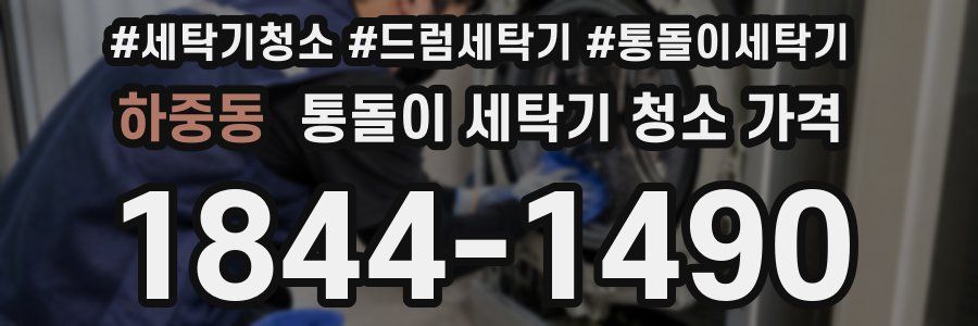 하중동 통돌이 세탁기 청소 가격