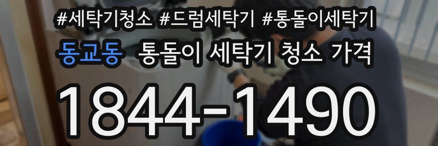 동교동 통돌이 세탁기 청소 가격