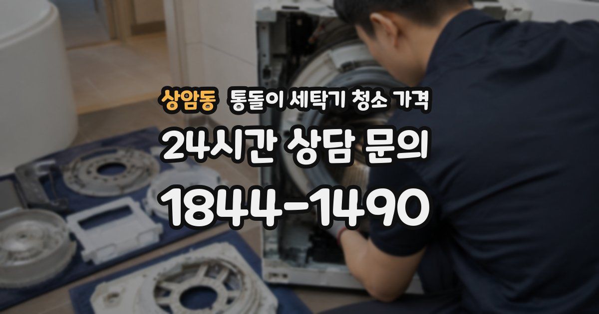 상암동 통돌이 세탁기 청소 가격