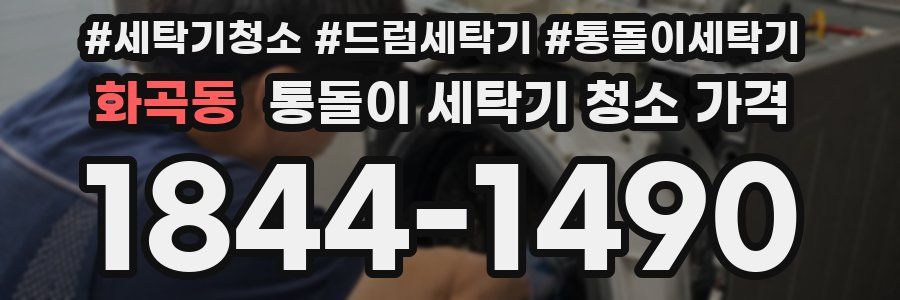 화곡동 통돌이 세탁기 청소 가격