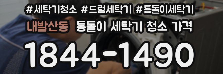 내발산동 통돌이 세탁기 청소 가격