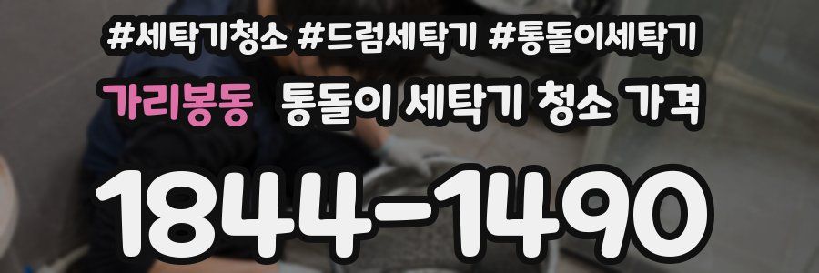 가리봉동 통돌이 세탁기 청소 가격