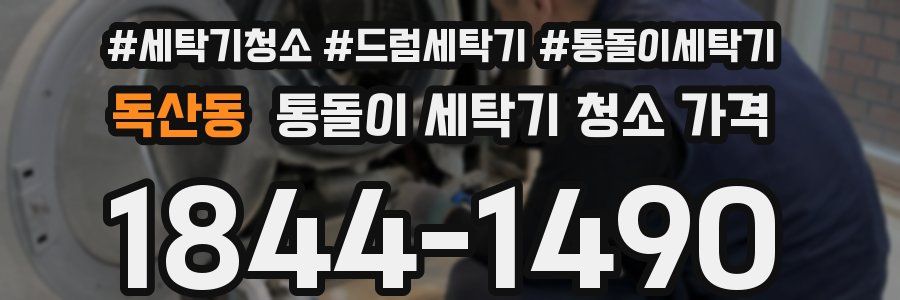 독산동 통돌이 세탁기 청소 가격