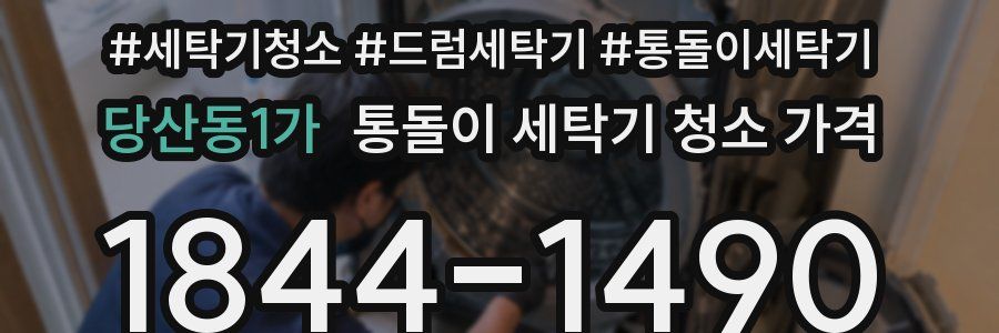 당산동1가 통돌이 세탁기 청소 가격