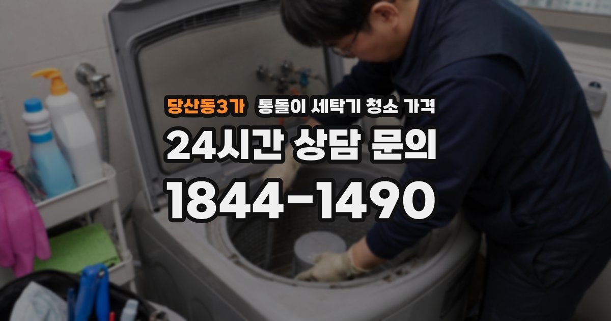 당산동3가 통돌이 세탁기 청소 가격