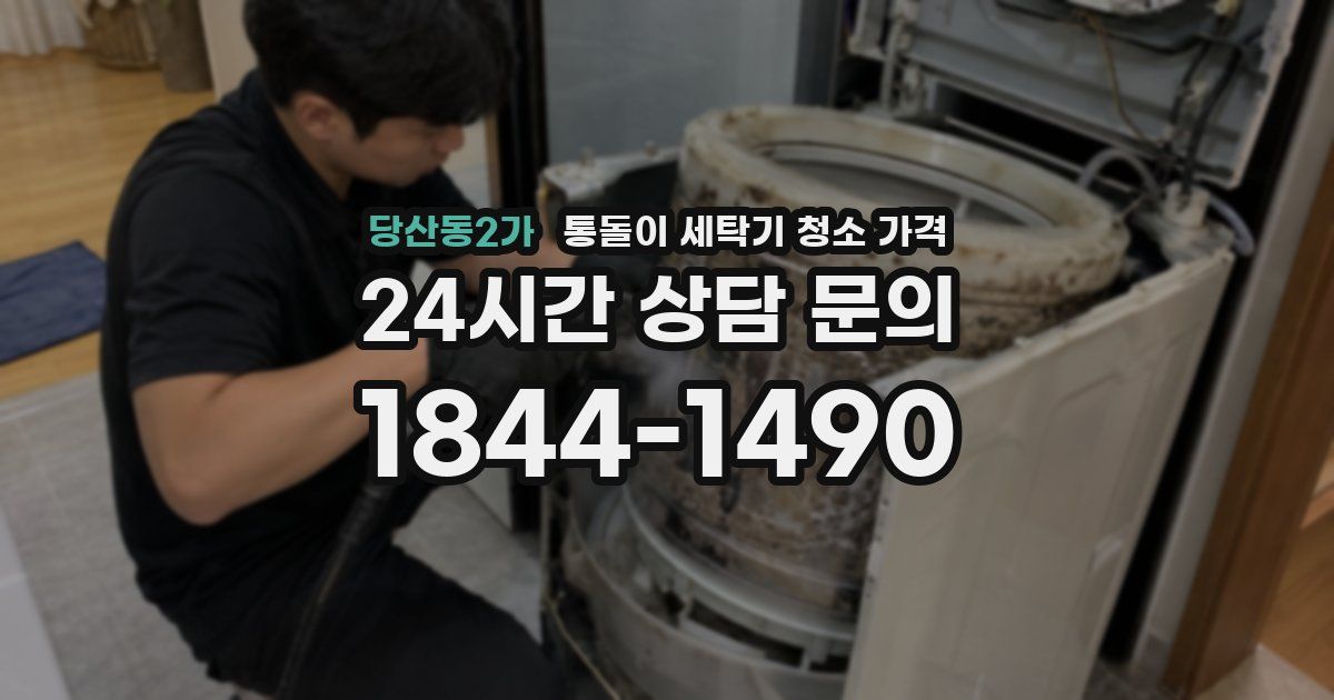 당산동2가 통돌이 세탁기 청소 가격
