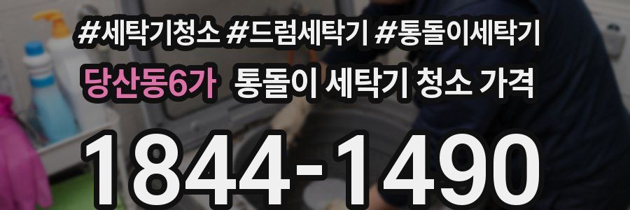당산동6가 통돌이 세탁기 청소 가격