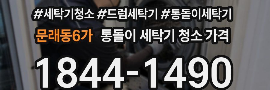 문래동6가 통돌이 세탁기 청소 가격
