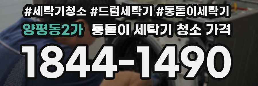 양평동2가 통돌이 세탁기 청소 가격